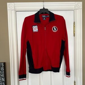 Polo by Ralph Lauren Red and Black Men's Jacket